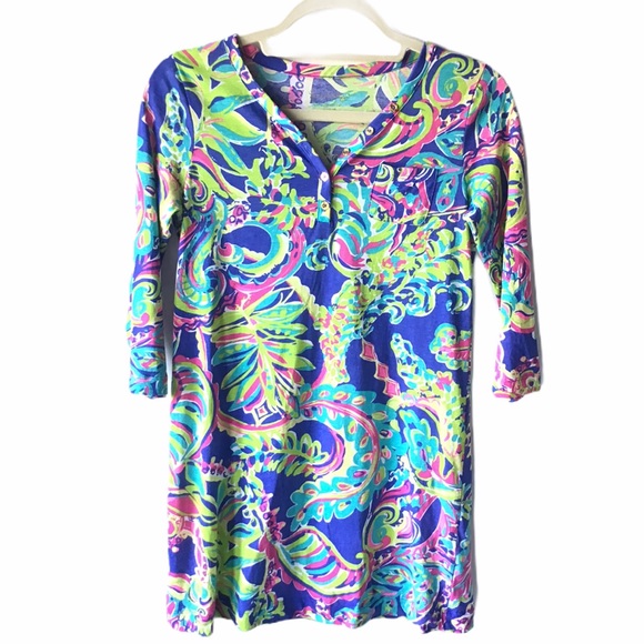 Lilly Pulitzer Other - Lilly Pulitzer Long Sleeved Cotton Dress